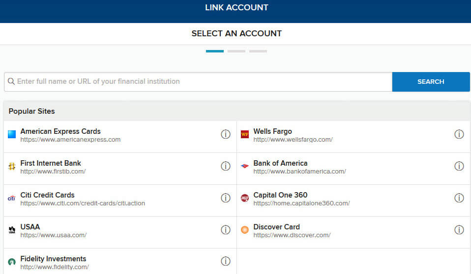 Financial planning software for personal use
