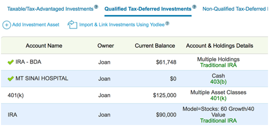 List of retirement accounts