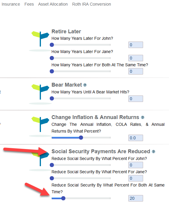 Social Security Retirement Planning Scenarios